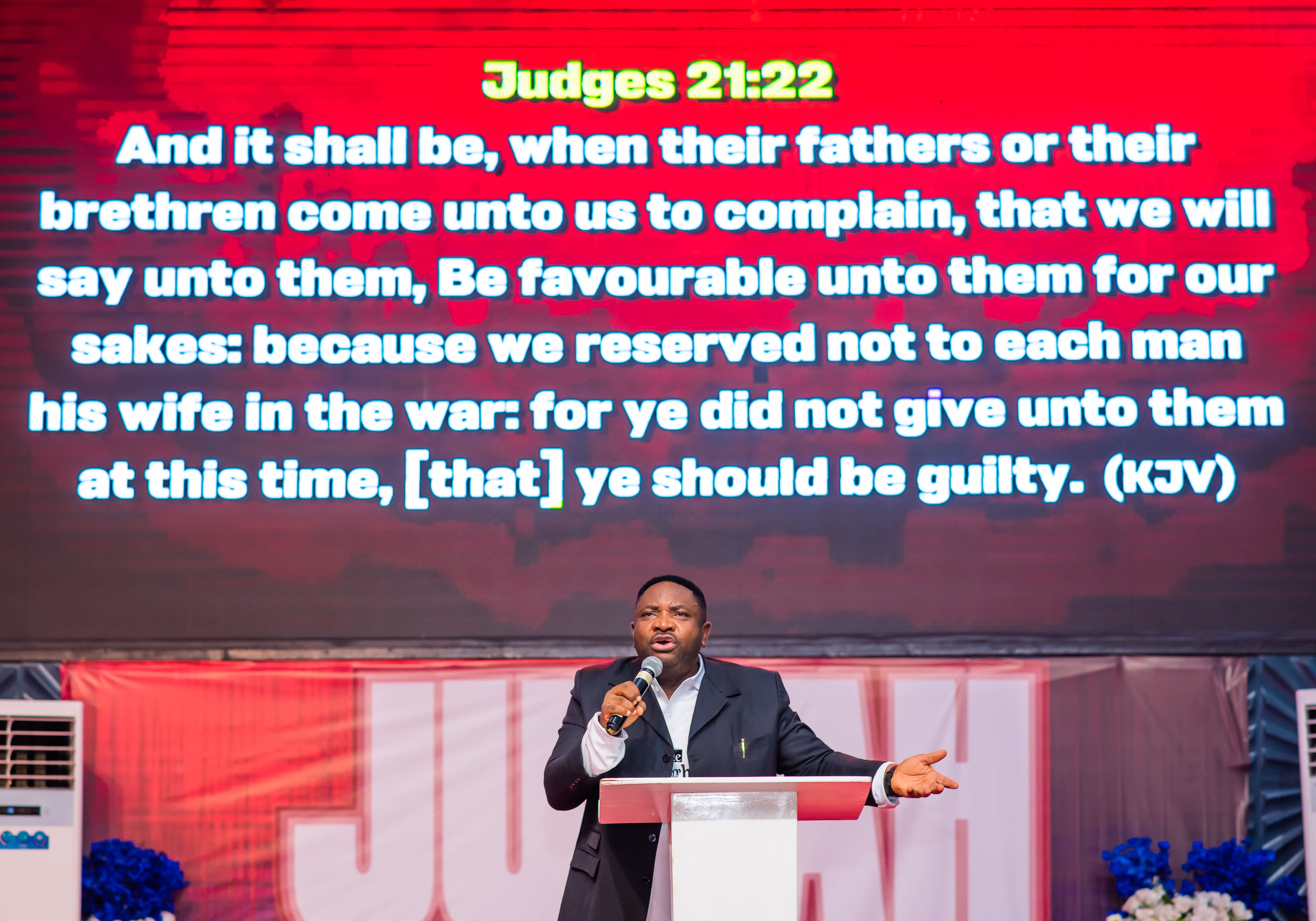 Voices lifted in praise